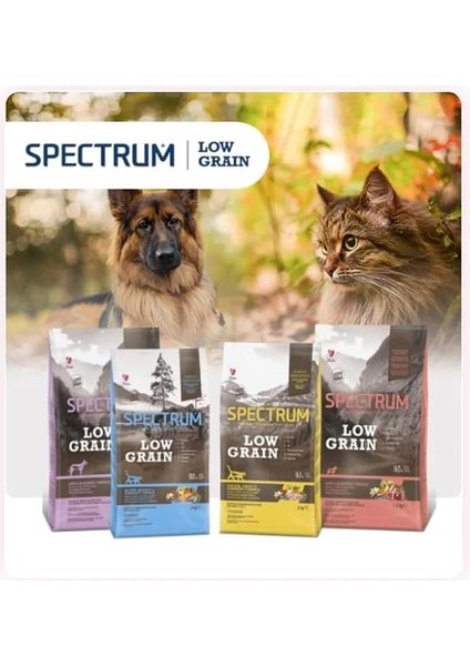 Spectrum Low Grain Kuzu Etli ve Yaban Mersinli Mini ve Küçük Irk Yetişkin Köpek Maması 2,5kg fırsatları