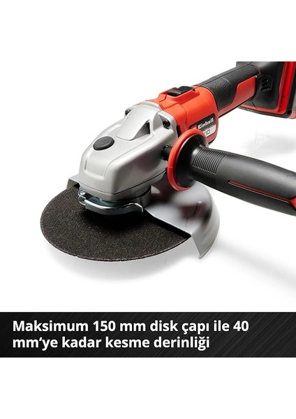 Axxıo 18/150 - Solo, Akülü Avuç Taşlama