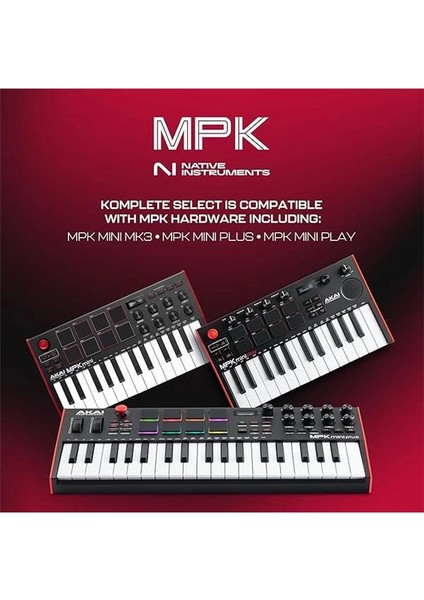 Mpk Mini Plus USB Mıdı Klavye Controller, 37 Mini Tuş, 8 Mpc Pedi, Sıralayıcı indirimleri
