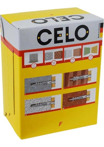 /apolo Mea Dübel F 8 mm Naylon 100 Adet modelleri