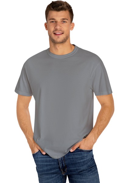 Unısex %100 Pamuk Siyah Tişört