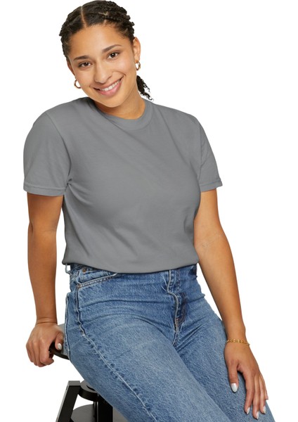 Unısex %100 Pamuk Siyah Tişört modelleri