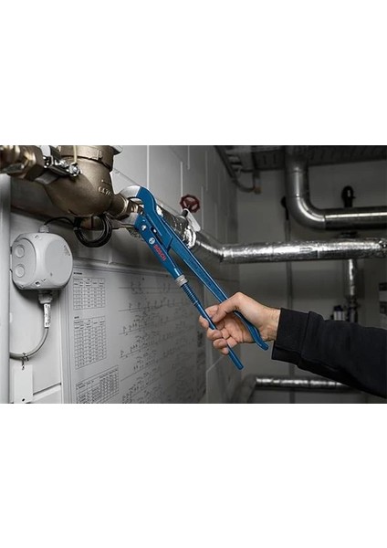 Professional, Köşe Boru Anahtarı 45DERECE 420MM, 1600A02W3T, Mavi fiyatları