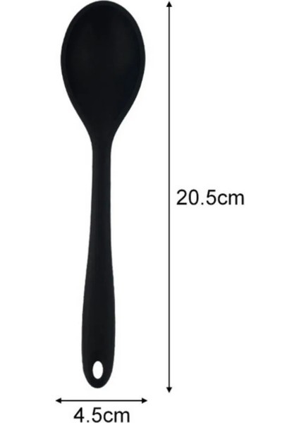 Ivory Silikon Kaşık Isıya Dayanıklı ve Sert indirimleri