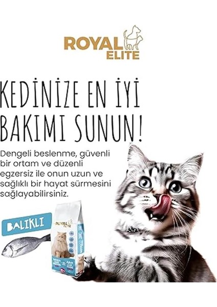 Elıte Balıklı Yetişkin Kedi Maması