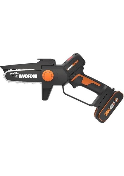 WG325E 20 Volt 2.0 Ah Li-Ion 12 cm Profesyonel Şarjlı Kömürsüz Zincirli Testere fiyatları