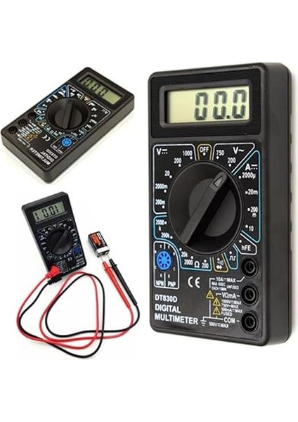DT-830D Multimetre Dijital Ölçü Aleti Avometre