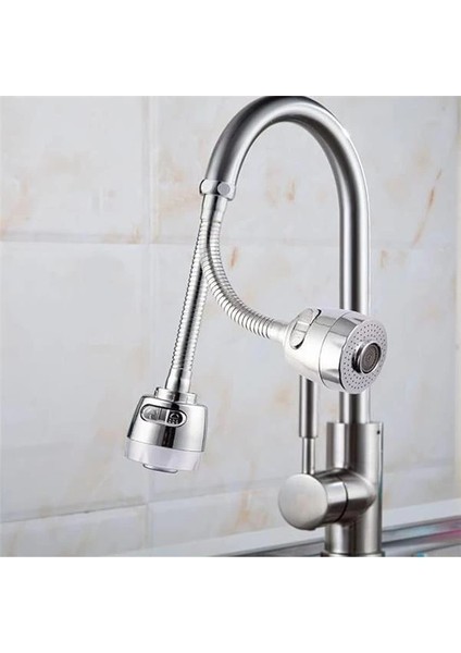 ® 360° Döner Esnek Mutfak Musluk Başlığı - Su Tasarruflu 2 Fonksiyonlu Sprey Başlık modelleri