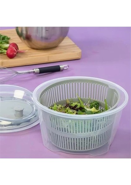 Smartizi Pratik Salata Kurutucu, Sebze Yeşillik Marul Yıkama ve Kurutma Kabı Leğen Şeklinde fiyatları