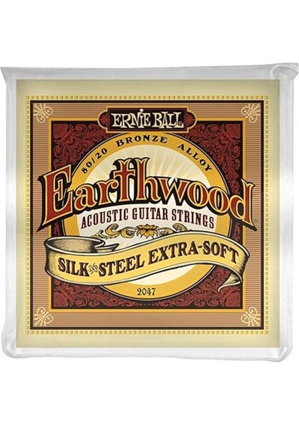Earthwood Silk & Steel Ekstra Yumuşak Akustik Gitar Telleri, 80/20 Bronz, Ölçü 10-50 fiyatları