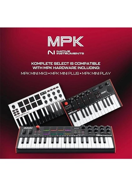 Mpk Mini Mk3 - USB Mıdı Klavye Controller, 25 Mini Tuş, Arkadan Aydınlatmalı 8 fırsatları