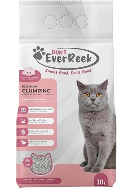 Kedi Kumu (10 Litre, Bebek Pudrası Kokulu)