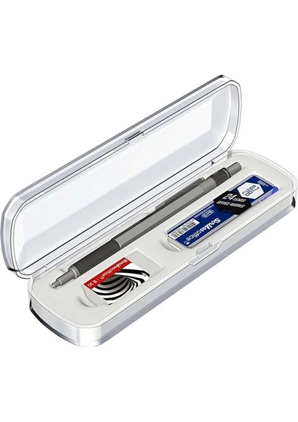 Graphx 3'lü Set Mekanik Kurşun Kalem Silgi Min Kurşun Gri 0.7 mm fiyatları