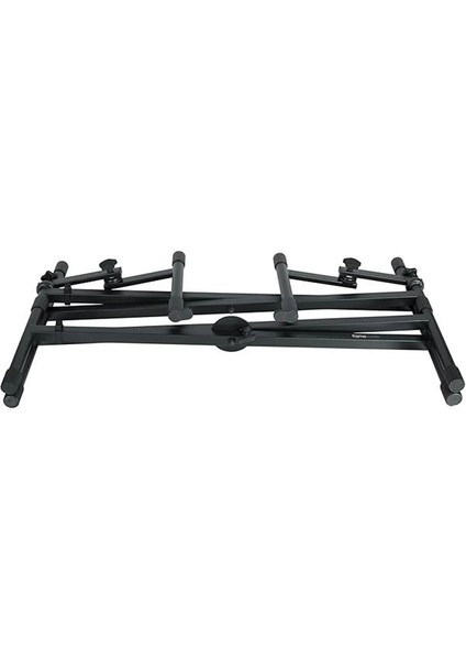 GFW-KEY-5100X | Çift Katlı x Tarzı Klavye Standı (Ana Yükleme Kapasitesi: 79,4 kg |