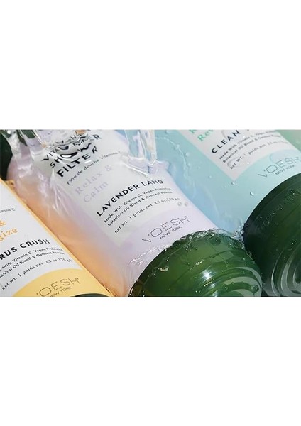 C Vitamini Duş Filtresi, Duş Aromaterapisi, Su Arıtıcı, Su Yumuşatıcı, Vegan Probiyotik, Spa