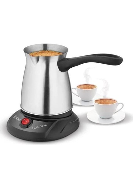 Kiwi KCM-7512 Inox Türk Kahve Makinesi, Gümüş