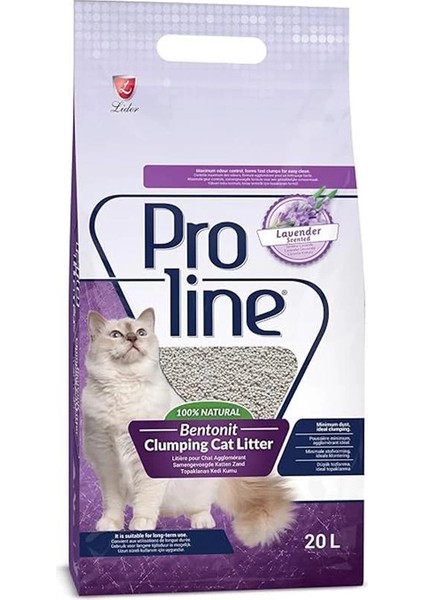 Lavanta Kokulu Bentonit Kedi Kumu 20 L modelleri