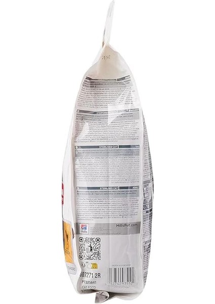 Hill's Young Adult Sterilised Chicken Kisirlaştirilmiş Yetişkin Kedi Mamasi 1,5 kg modelleri