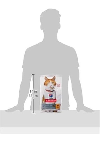 Hill's Young Adult Sterilised Chicken Kisirlaştirilmiş Yetişkin Kedi Mamasi 1,5 kg