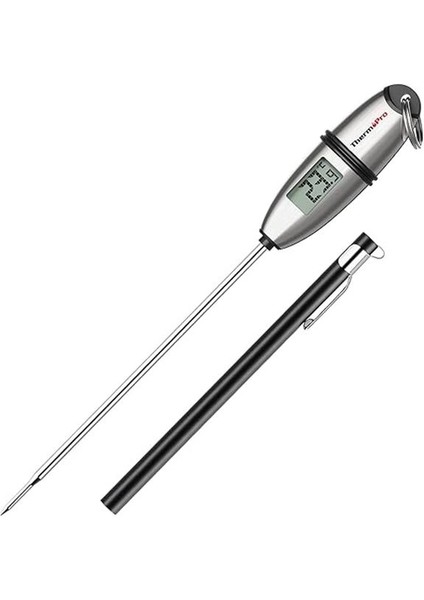 TP02S 5 Saniyede Anında Okuma Mutfak Termometresi Dijital Gıda Termometreleri Uzun Problu