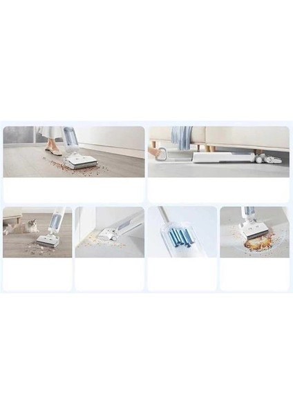 Xiaomi Truclean W10 Pro Islak Kuru Süpürge, Şarj Istasyonlu (35 Dakikaya Kadar Pil Ömrü, Akıllı Leke fırsatları