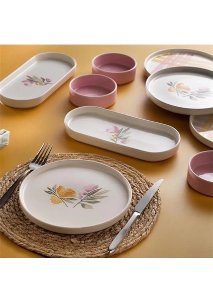 Schäfer Sunny 4 Kişilik Kahvaltı Takımı-10 PARÇA-PEMBE02 modelleri