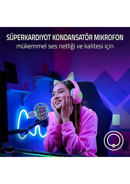 Seiren V3 Chroma - Dokunarak Sessize Alma Özellikli Rgb USB Mikrofon (Yayın ve Oyun Reaktif fırsatları