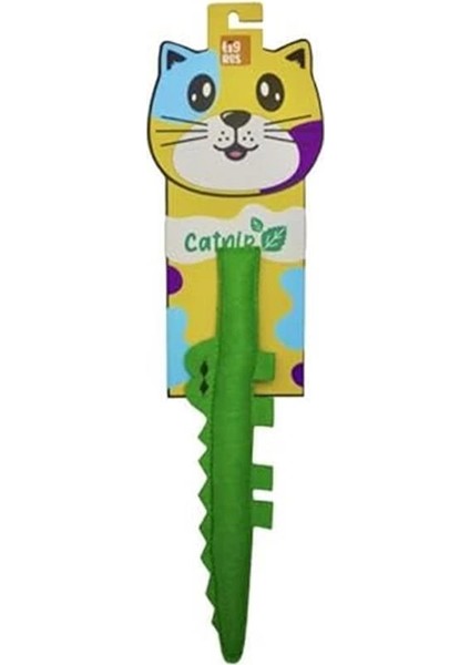 Venator Catnipli Timsah Şeklinde Kedi Oyuncağı indirimleri