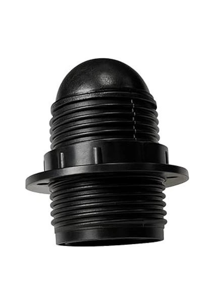 3 Adet E27 Siyah Italyan Avize Abajur Duyu | Vidalı Bakalit Ampul Duyu | Standart E27 Duy | Avize fiyatları