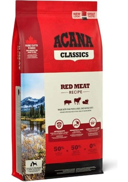 Classics - Classic Red Köpek Maması 14.5 Kg, Kuru, Tüm Irk ve Yaşlar Için
