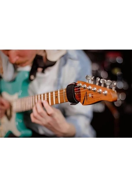 Kılıflar Gitar Perdesi Sessiz ve Yaylı Sönümleyici Büyük (Gtr-Fretmutelg-1bk)
