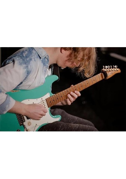 Kılıflar Gitar Perdesi Sessiz ve Yaylı Sönümleyici Büyük (Gtr-Fretmutelg-1bk)