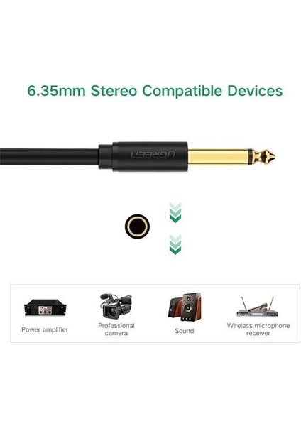 6.5mm Jack To Xlr Dişi Mikrofon Ses Bağlantı Kablosu 3 Metre fırsatları