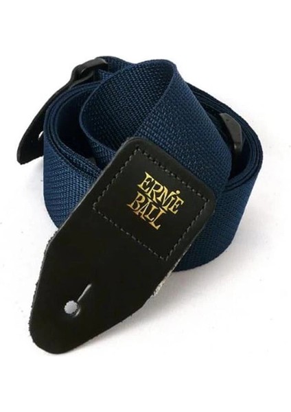 Ernie Ball Polipropilenden (Pp) Yapılmış Ernie Ball Gitar Askısı, Lacivert fırsatları
