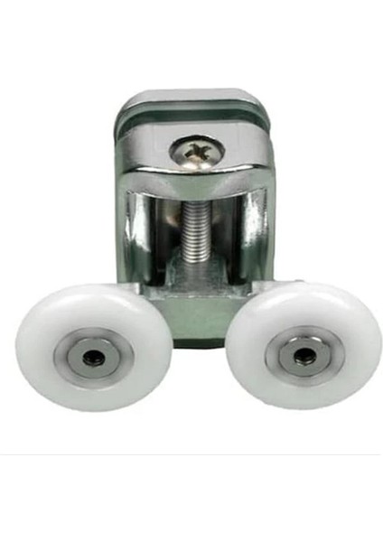 Metal Gövdeli Duşakabin Tekerlek Takımı 2 Alt 2 Üst Teker Rulmanı 24 mm modelleri