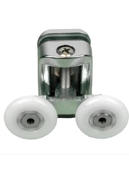 Metal Gövdeli Duşakabin Tekerlek Takımı 2 Alt 2 Üst Teker Rulmanı 24 mm