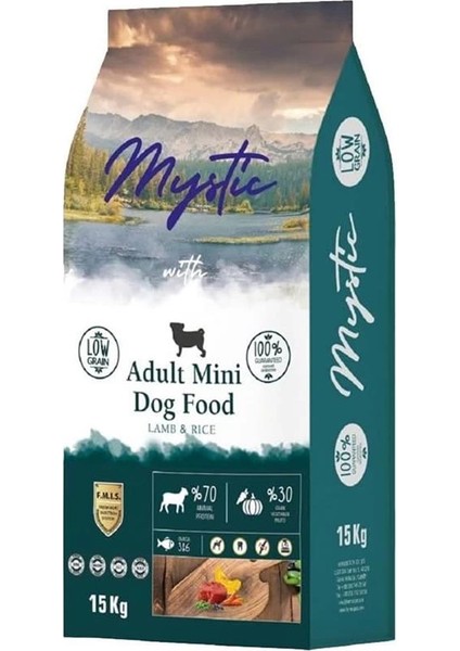 Az Tahıllı Yetişkin Köpek Maması Mini Orta Kuzulu 15 kg modelleri