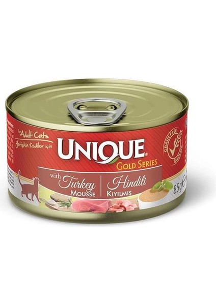 Gold Series Cat Mousse With Turkey 85 gr
