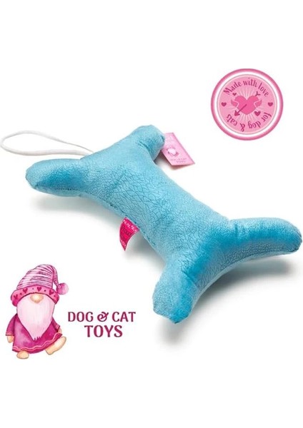 Köpek Oyuncağı Dörtlü Toplu Çekiştirmeli Halat - Şişe Peluş Kemik Köpek Eğitim Oyuncağı - fırsatları