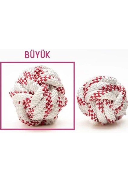 Köpek Oyuncağı Dörtlü Toplu Çekiştirmeli Halat - Şişe Peluş Kemik Köpek Eğitim Oyuncağı -