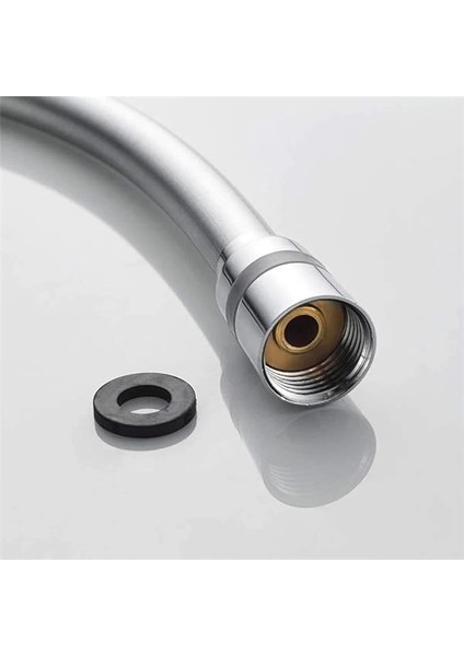 Stoneseries Lüks Duş Seti - 3 Farklı Püskürtmeli Full Krom Kaplama El Duşu + 150 cm Gümüş fırsatları