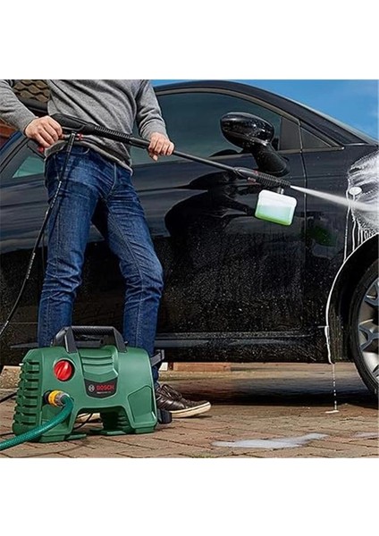 Home And Garden Yüksek Basınçlı Yıkama Easyaquatak 110, YEŞIL(1300 Watt, 3x Nozül, Yüksek