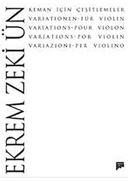 Keman Için Çeşitlemeler