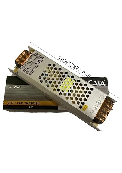 Cata Ct 2675 8.3 Amper Süperslim 100W Trafo fiyatları
