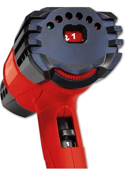 Sıcak Hava Tabancası Te-Ha 2000 E (2.000 W, 3 Sıcaklık Seviyesi: 50–550°C, Hava Debisi