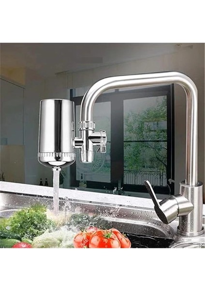 Mutfak Musluk Su Filtresi, Su Arıtma Cihazı Kloru ve Koku Azaltır