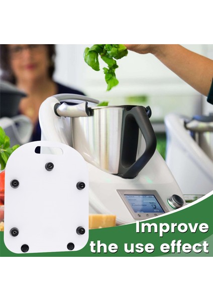 Thermomix Tm6 Tm5 Planörler Için Kayan Tahtası Zahmetsiz Hareketli Akrilik Yuvarlanma Banosu Beyaz 1 Pcs (Yurt Dışından) fırsatları