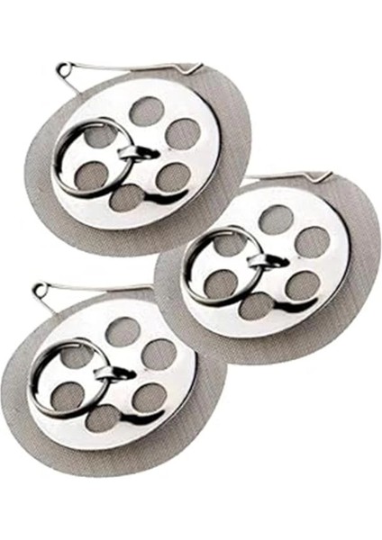 3 Adet Demlik Içi Sök-Tak Çay Süzgeci Çaydanlık Süzgeci Her Modele Uyumlu Fonksiyonel Süzgeç