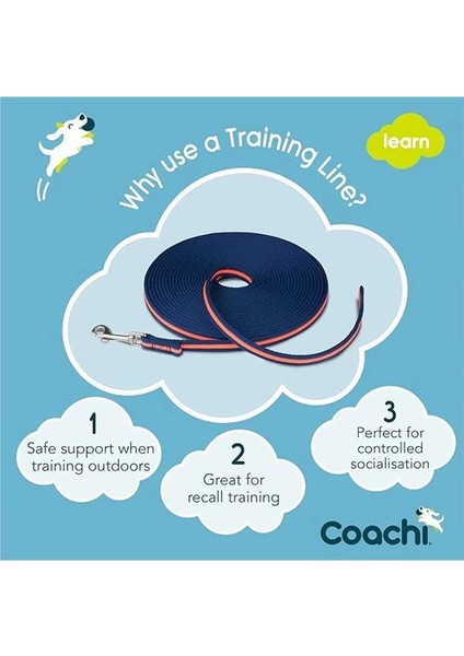 Coachi Training Line 10 M, Güvenli Açık Hava Antrenmanı, Geri Arama Eğitimi fiyatları