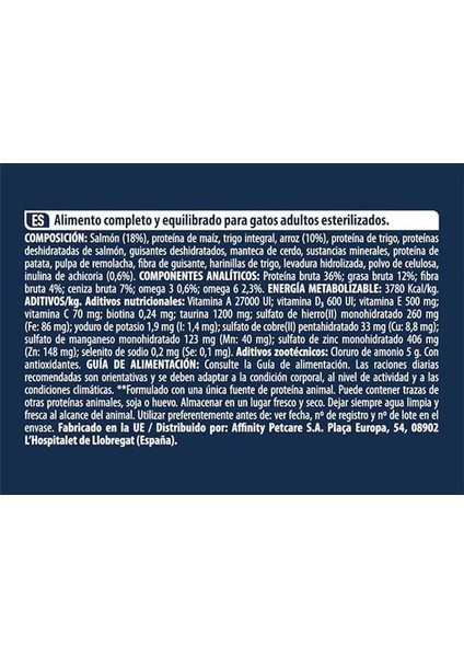 Somonlu Kısırlaştırılmış Kedi Maması 10 kg indirimleri